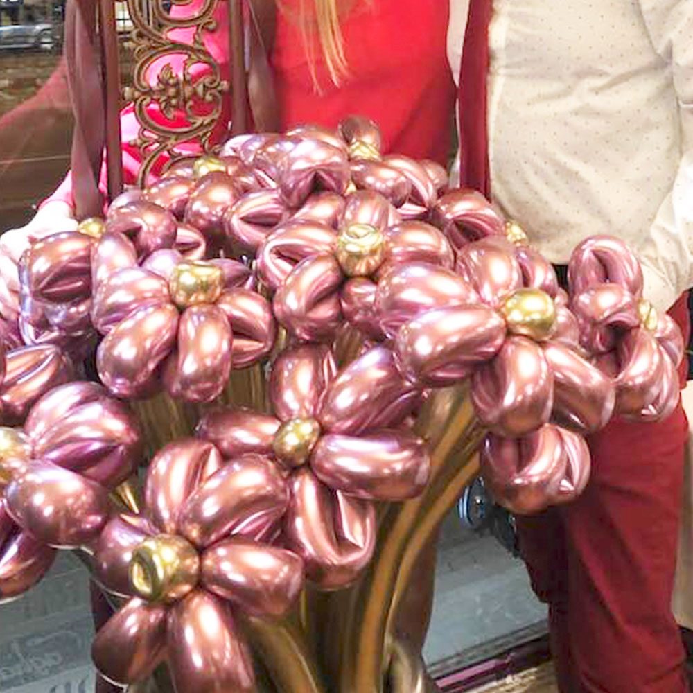 Bouquet de Flores con Globos