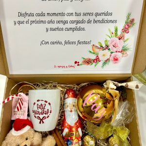 Caja regalo de Navidad