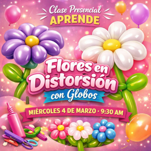 Workshop Flores en Globos